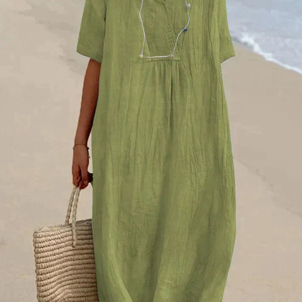 Karyl™ Leinen-Kleid