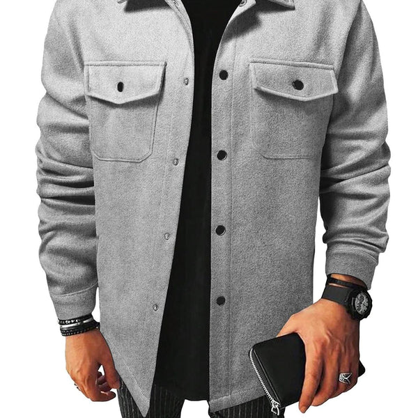 Herren Freizeitjacke mit Reißverschluss | Stilvolle Übergangsjacke für Alltag & Freizeit | Moderner Casual-Look