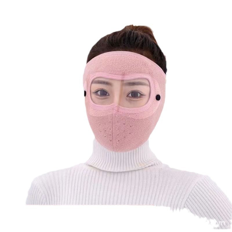 FrostSchutz™ Warme Fleece-Gesichtsmaske mit Visier