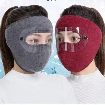 FrostSchutz™ Warme Fleece-Gesichtsmaske mit Visier