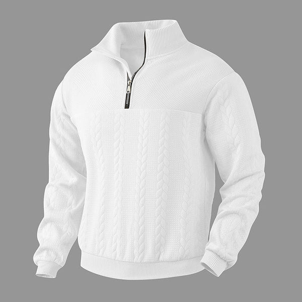 Benn | Pullover mit Viertelreißverschluss