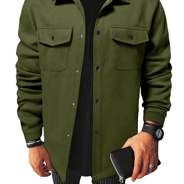 Herren Freizeitjacke mit Reißverschluss | Stilvolle Übergangsjacke für Alltag & Freizeit | Moderner Casual-Look
