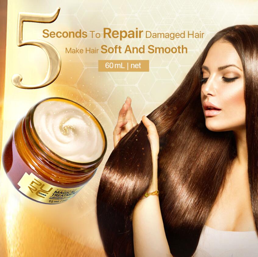 PURE™ Keratin Hair Mask | Für glänzendes & gesundes Haar In Sekunden!