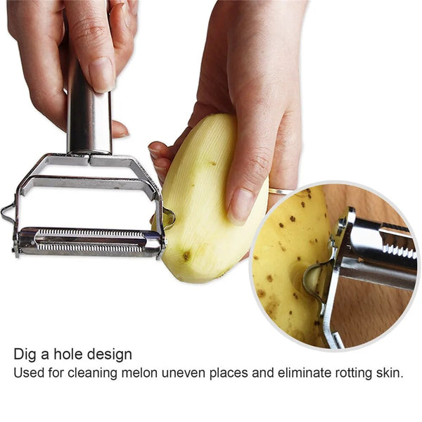 EasyPeel™ | Multifunktionsschäler aus Edelstahl