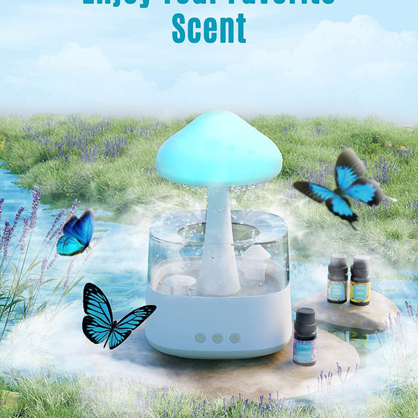 MistMystic™ - Magic Rain Mushroom Cloud Luftbefeuchter  (50% RABATT)