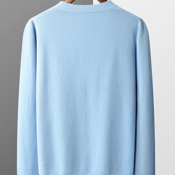 50% RABATT || Florian™ - Herren Pullover mit V-Ausschnitt in Einfarbig