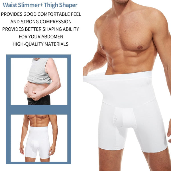 Herren Shapewear Tanktop mit Bauchkontrolle | Formender Stretch-Komfort | Unsichtbar unter Hemd & T-Shirt