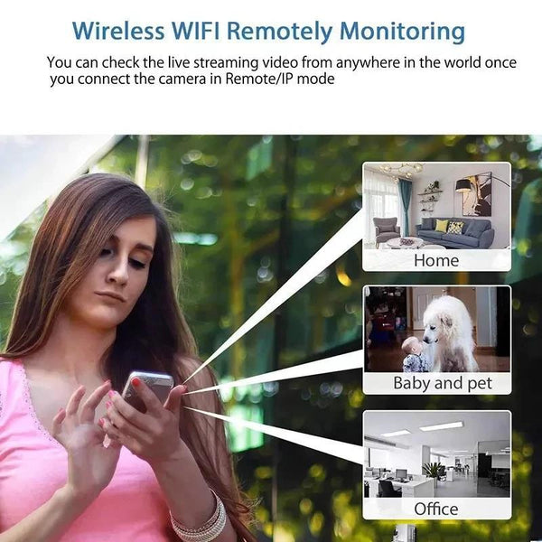 NanoVision™ - 360 HD 4K Mini-Spionagekamera