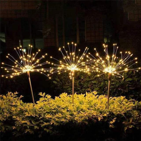 (1+1 Gratis) Solar-Gartenfeuerwerk - Erwecke deinen Garten zum Leben!