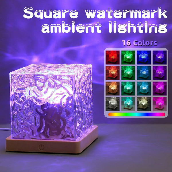 AquaGlow Wave™ – Ozeanwellen-Projektor-Nachtlicht