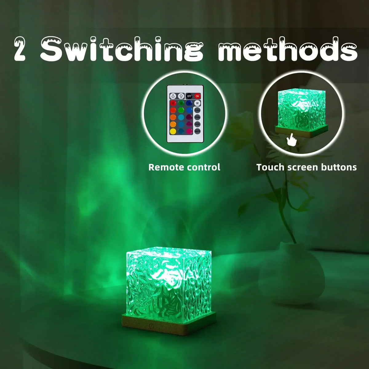 AquaGlow Wave™ – Ozeanwellen-Projektor-Nachtlicht