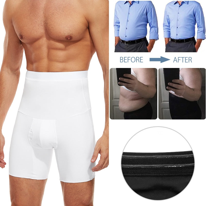 Herren Shapewear Tanktop mit Bauchkontrolle | Formender Stretch-Komfort | Unsichtbar unter Hemd & T-Shirt