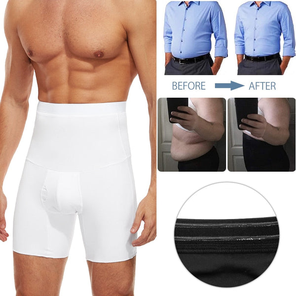 Herren Shapewear Tanktop mit Bauchkontrolle | Formender Stretch-Komfort | Unsichtbar unter Hemd & T-Shirt