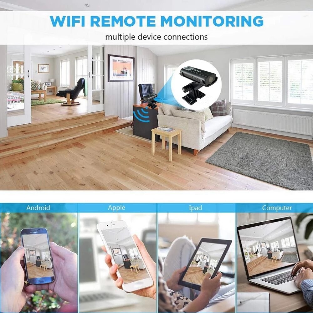 Mini Smart Home Wifi Kamera™ - Schützen Sie Ihr Zuhause jederzeit und überall!