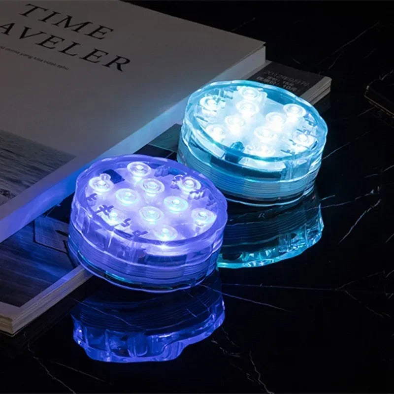 Aquanova™ | Ferngesteuerte LED-Lichter für magische Unterwasseratmosphäre (1+1 GRATIS)
