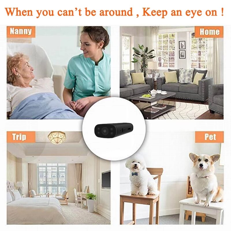 Mini Smart Home Wifi Kamera™ - Schützen Sie Ihr Zuhause jederzeit und überall!