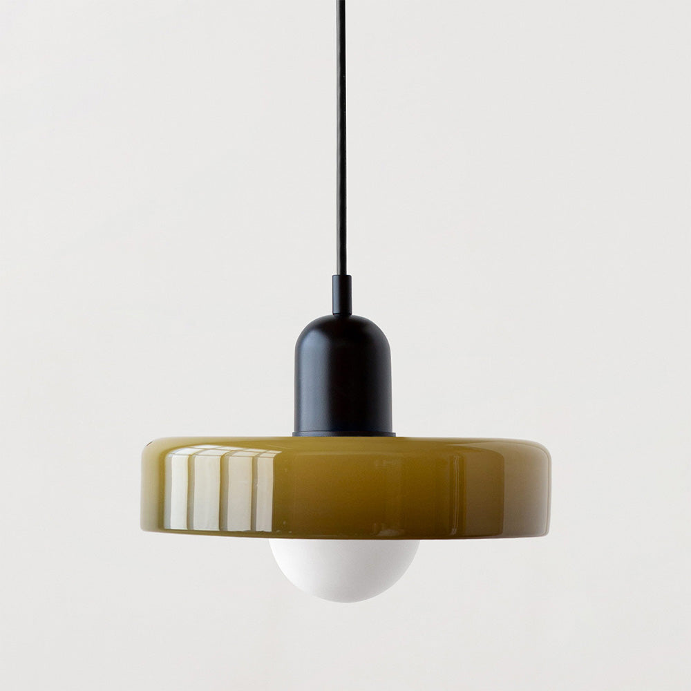 NordicGlass | Skandinavische Pendelleuchte | Hochwertiges Glasdesign | Warmes, diffuses Licht