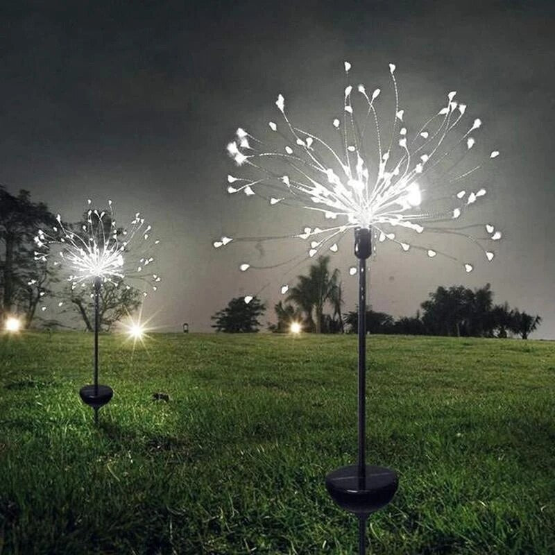 (1+1 Gratis) Solar-Gartenfeuerwerk - Erwecke deinen Garten zum Leben!
