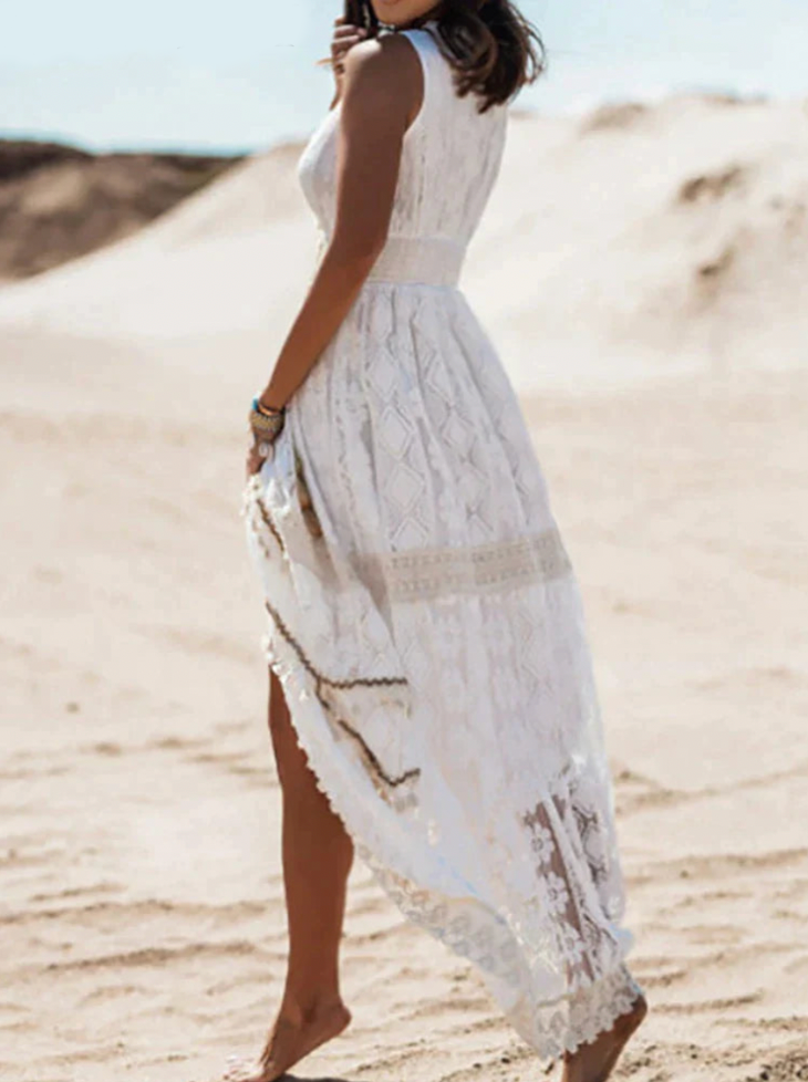 Boho-Kleid für Damen | Luftig fließend mit lockerem Schnitt | Zeitloser Sommerstil mit moderner Note
