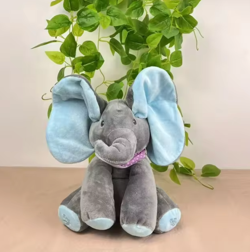 ElliJoy™ – Peek-a-Boo sprechender Elefanten-Plüsch