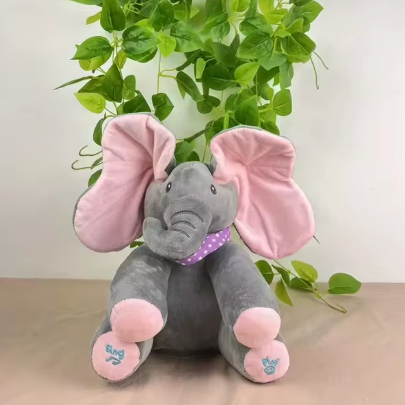 ElliJoy™ – Peek-a-Boo sprechender Elefanten-Plüsch