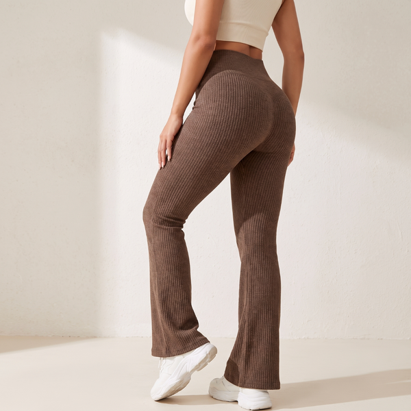 PoPerfekt™ Gerippte Leggings mit hohem Bund