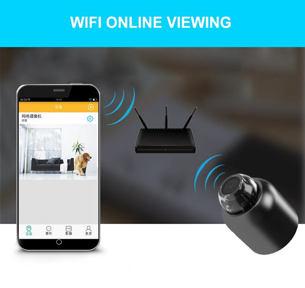 NanoVision™ - 360 HD 4K Mini-Spionagekamera