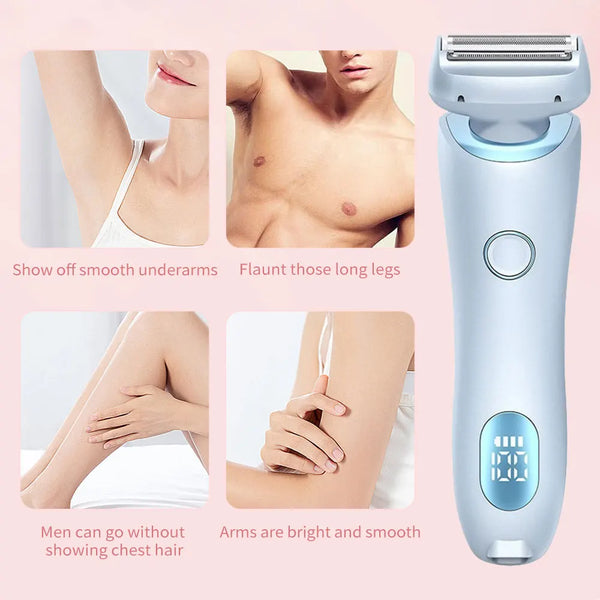 Silkelle™ – Doppelkopf-Epilierer & Trimmer für Damen
