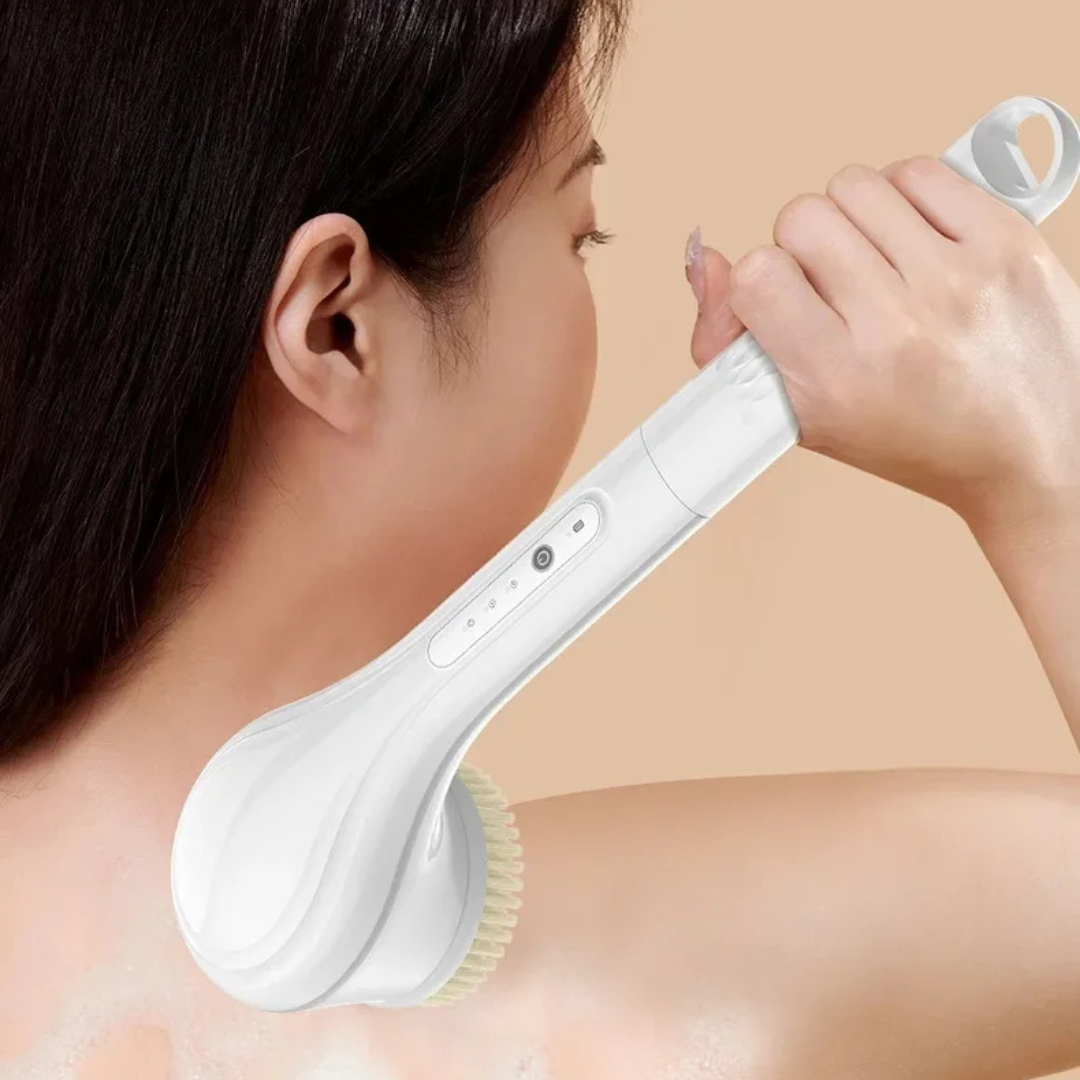 SensaGlow™ | Entfesseln Sie Ihre Frische mit unserer wasserdichten Silikon-Körperbürste