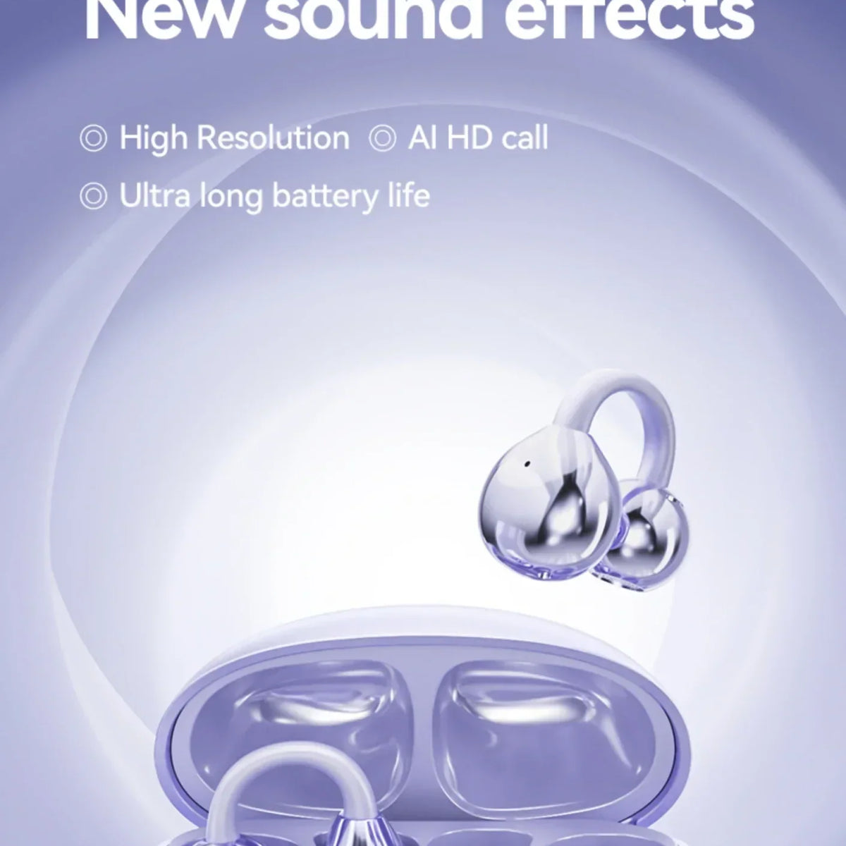 SoundClip™ - Bluetooth-Ohrclip-Kopfhörer