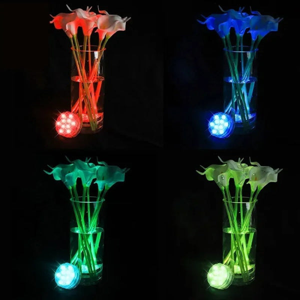 Aquanova™ | Ferngesteuerte LED-Lichter für magische Unterwasseratmosphäre (1+1 GRATIS)