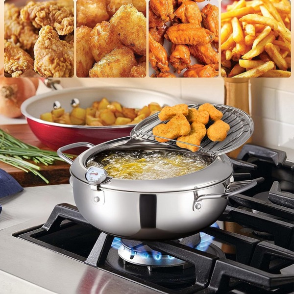 PotFry™ | Fritteuse mit Thermometer