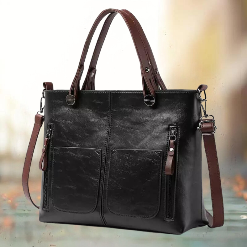 Damen Handtasche & Umhängetasche wasserdicht | Geräumig mit Fächern für Alltag & Reisen | 2-in-1 Trageweise, robust & langlebig