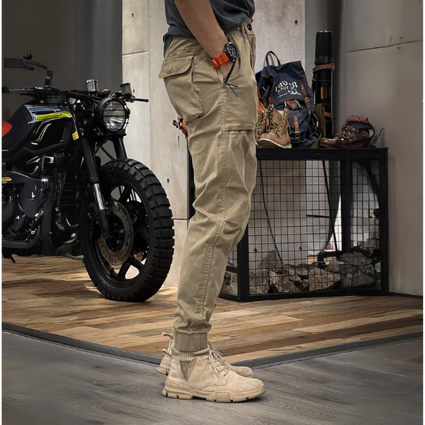 Herren Stretch-Cargohose mit Funktionstaschen | Bewegungsfrei, robust & bequem für Alltag und Outdoor