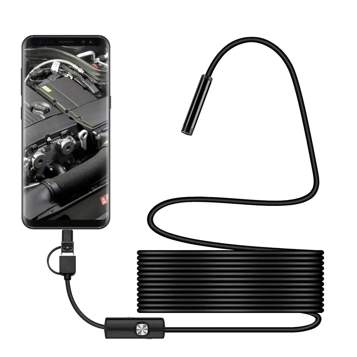 Wasserdichte Endoskopkamera | Hohe Auflösung | Für Android & Windows