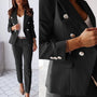 Vivian™ Eleganter Hosenanzug mit Jacke & Hose
