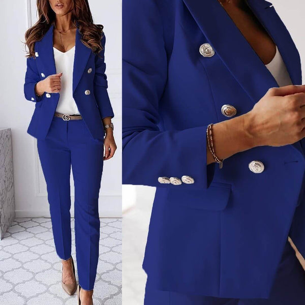 Vivian™ Eleganter Hosenanzug mit Jacke & Hose