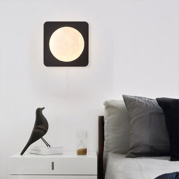 LunaGlow™ - 3D-gedruckte Mondlampe mit Smart-Touch und stufenloser Dimmfunktion Nachtlicht