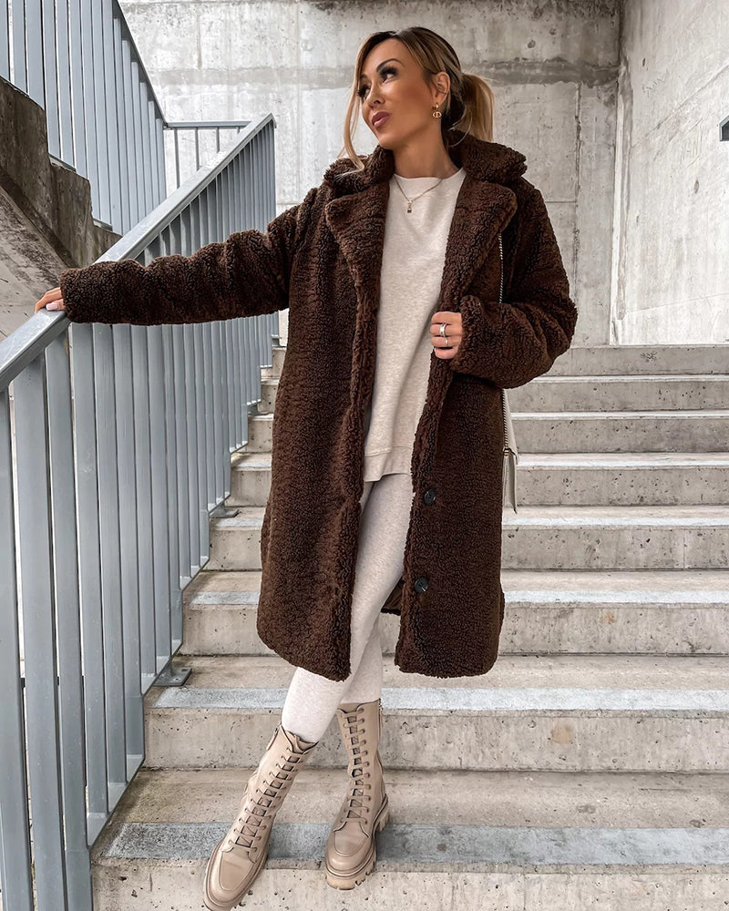 Tygo™ | Kunstpelz Übergroße Teddy Jacke | 50% RABATT!
