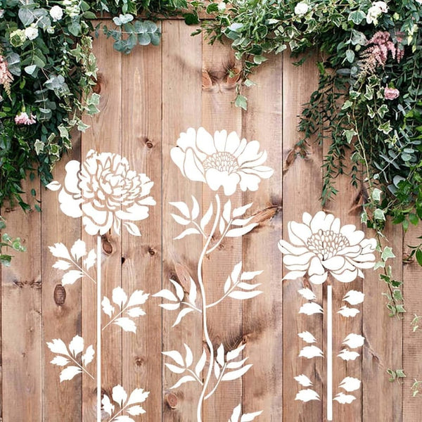 BloomCraft™ - Blühende Blumen Schablonen-Set [Letzter Tag Rabatt]