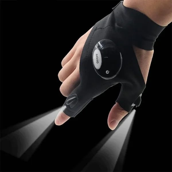 Taschenlampe Wasserdichte Handschuhe Perfekte Beleuchtung
