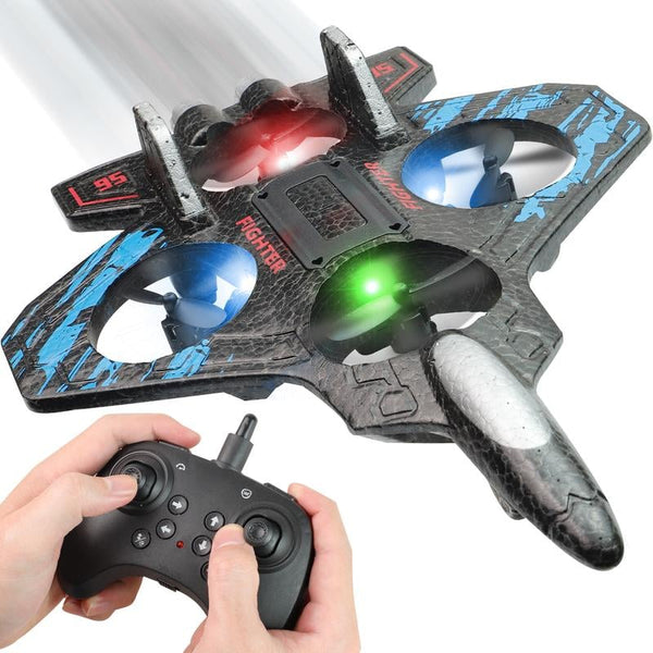SkyBlaze™ RC-Flugzeug | LED-Lichter | 2,4 GHz Steuerung | Einfache Flugmanöver