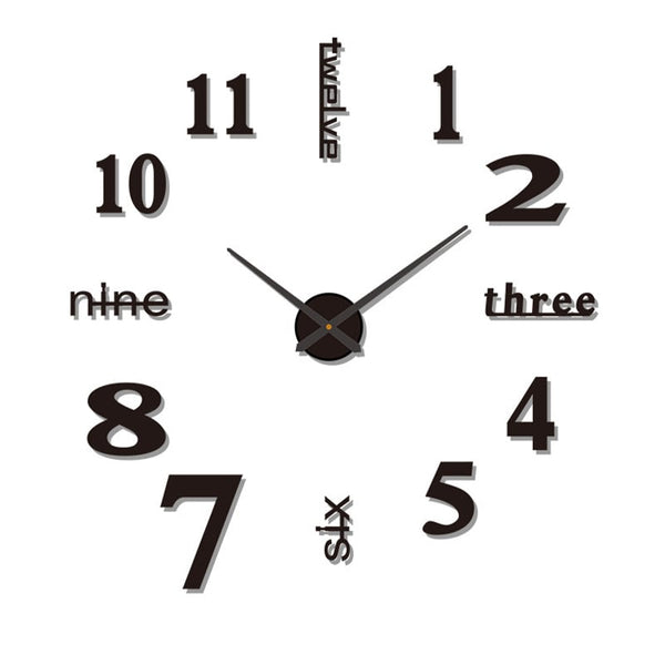 LucentAura™ 3D Wanduhr – Verwandeln Sie Ihr Zimmer mit stiller Eleganz und faszinierender Tiefe