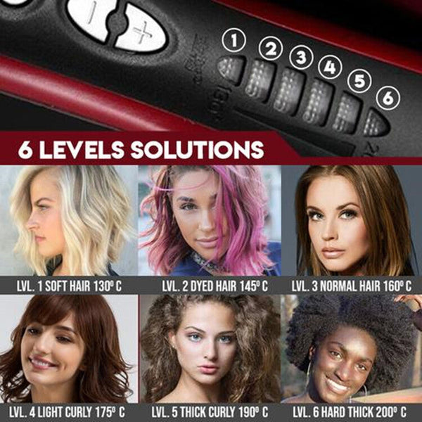 GlamComb™ - Haarglätter Stylingkamm