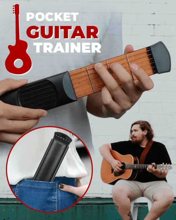 Chordio™ - Tragbarer Digital-Gitarren-Übungsgerät