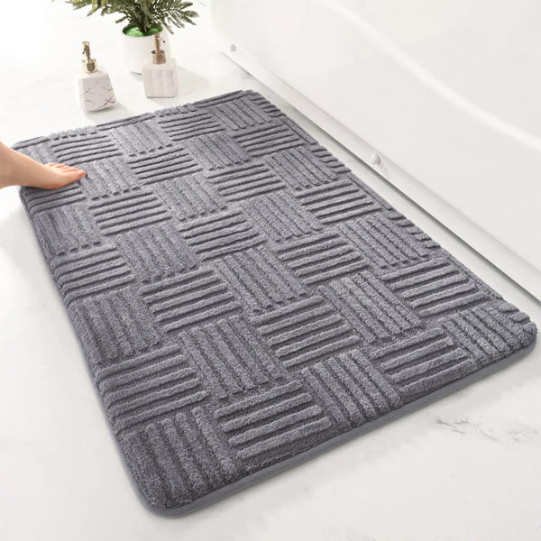 Badteppich | Rutschfeste Badematte & Duschmatte | Badezimmerteppich | AquaTritt