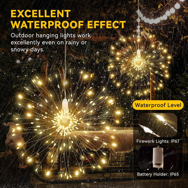 LumaBurst™ — Entfache magische Erinnerungen mit atemberaubendem Sternfunkeln (120 Lichter)