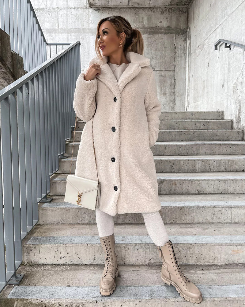 Tygo™ | Kunstpelz Übergroße Teddy Jacke | 50% RABATT!