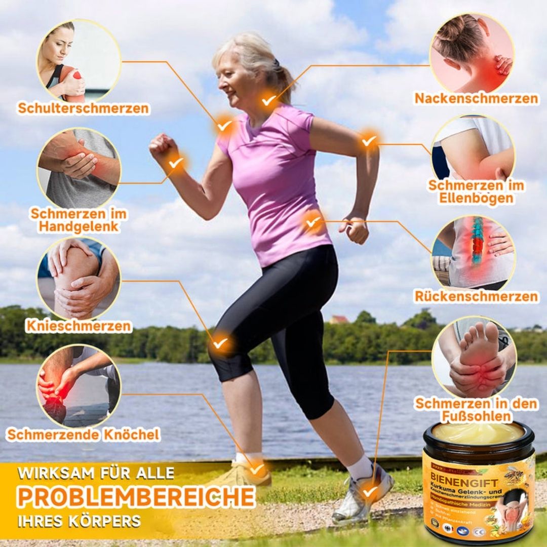 Bienengiftcreme | Salbe mit Bienengift, Hyaluron & Kollagen | BeeLixir