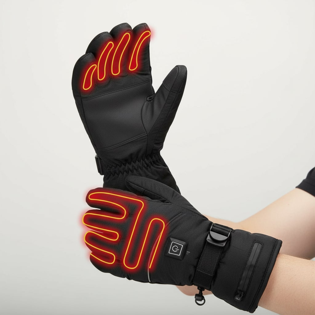 Beheizbare Handschuhe für Winter | Handschuhe mit Heizung | HeatKraft